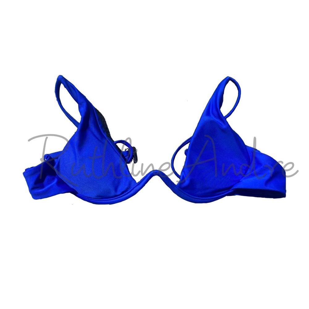 Royal Blue Underwire Bikini Top